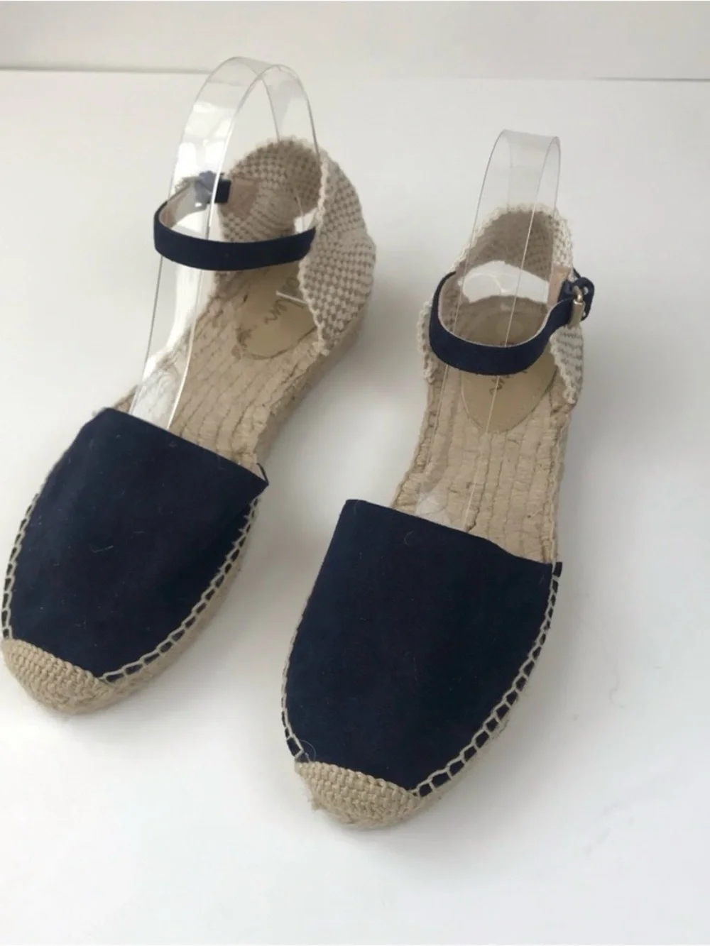 Boden Peggy Espadrilles, Navy, 5.5
